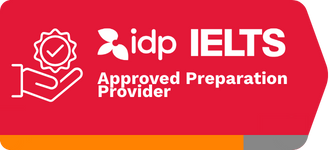 IELTS Approved Preparation Provider (badge)